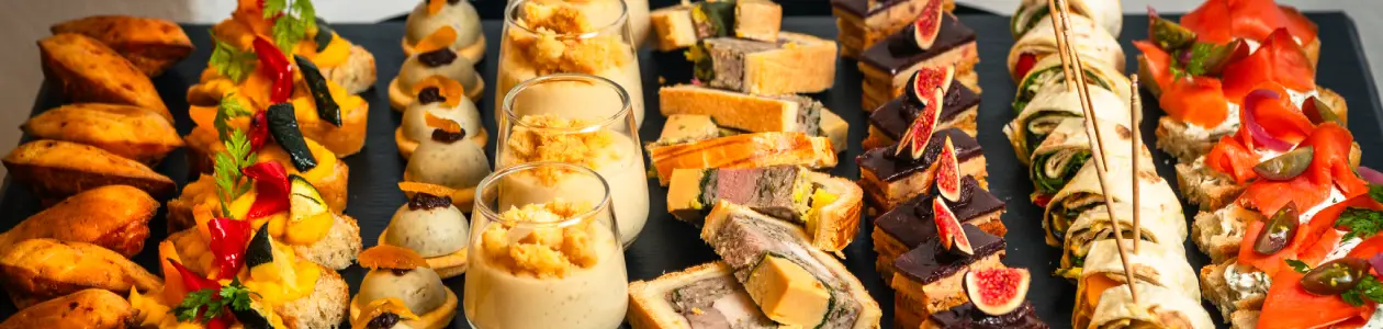 traiteur mariage buffet chaud et froid